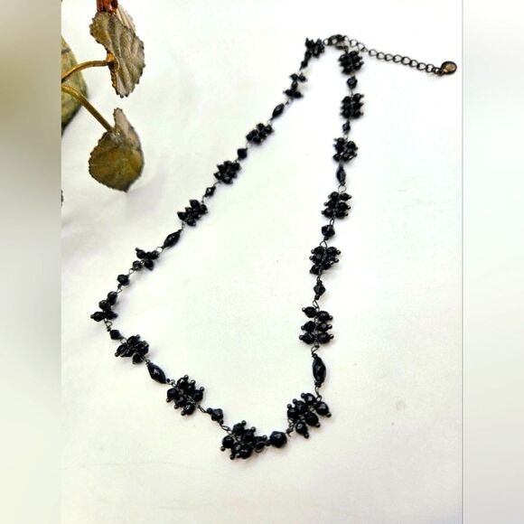 Unbranded Jewelry - "5/$25" Adjustable Black Beaded Witchy Victorian Necklace